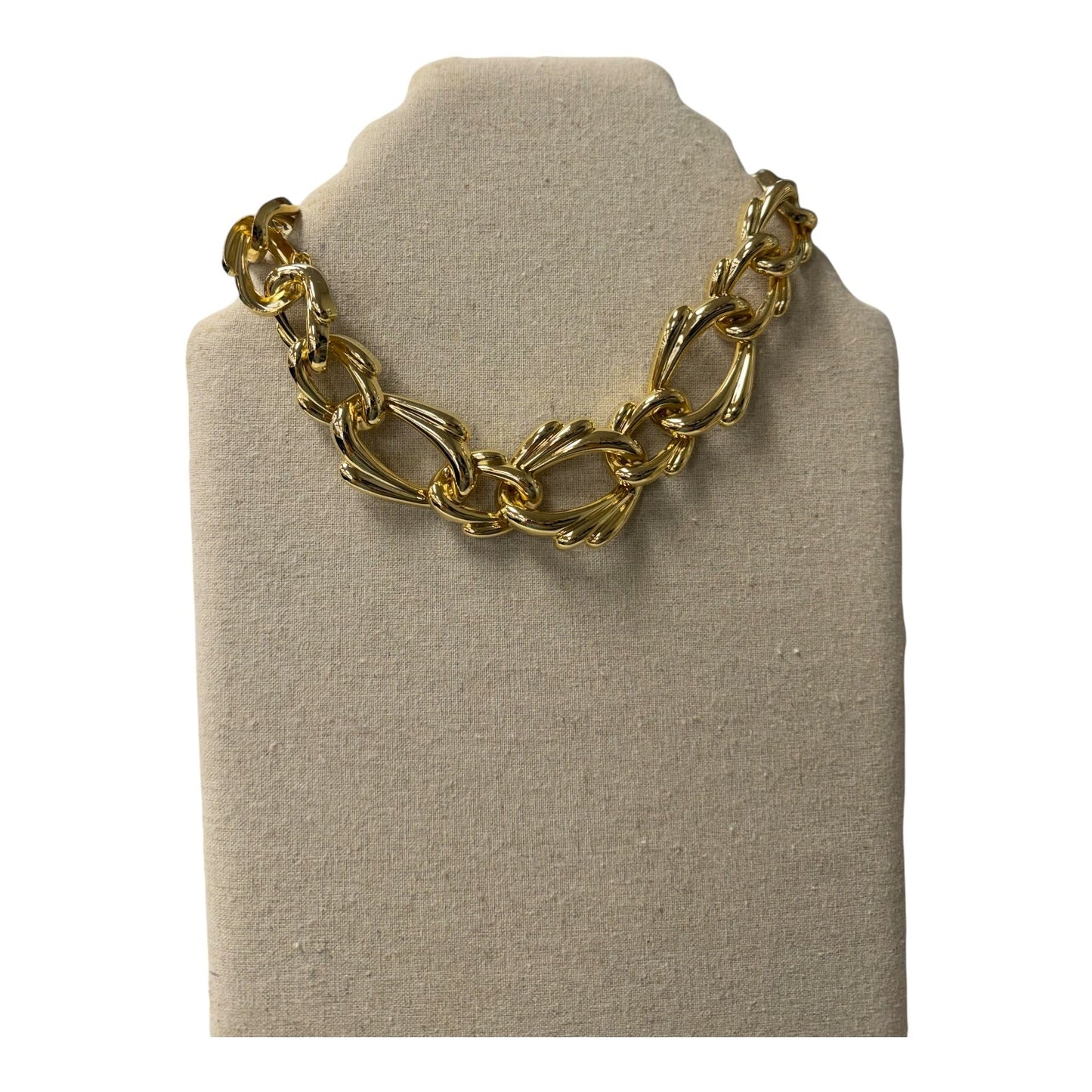 Necklace Statement By Cme In Gold