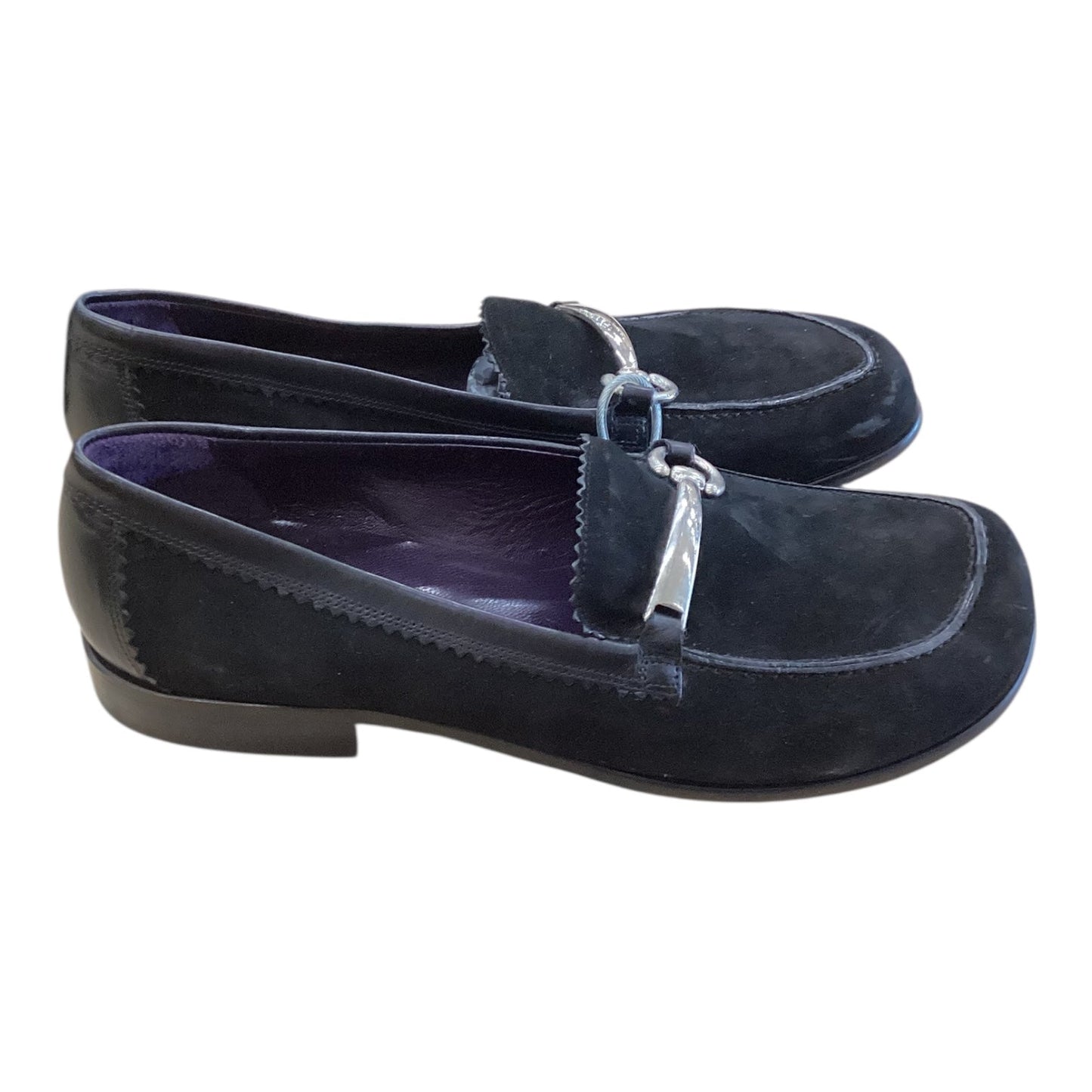 Shoes Flats By Donald Pliner In Black, Size:10