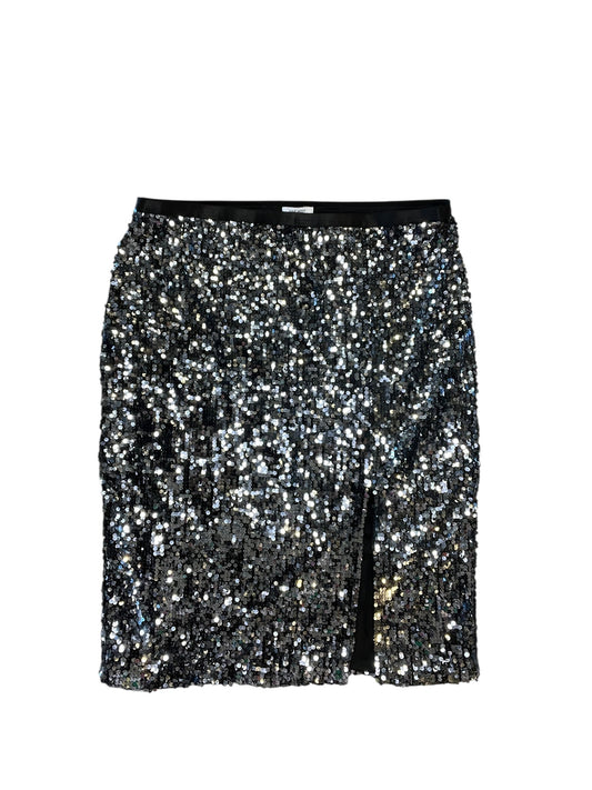 Skirt Mini & Short By Nine West Apparel In Silver, Size:Xxl