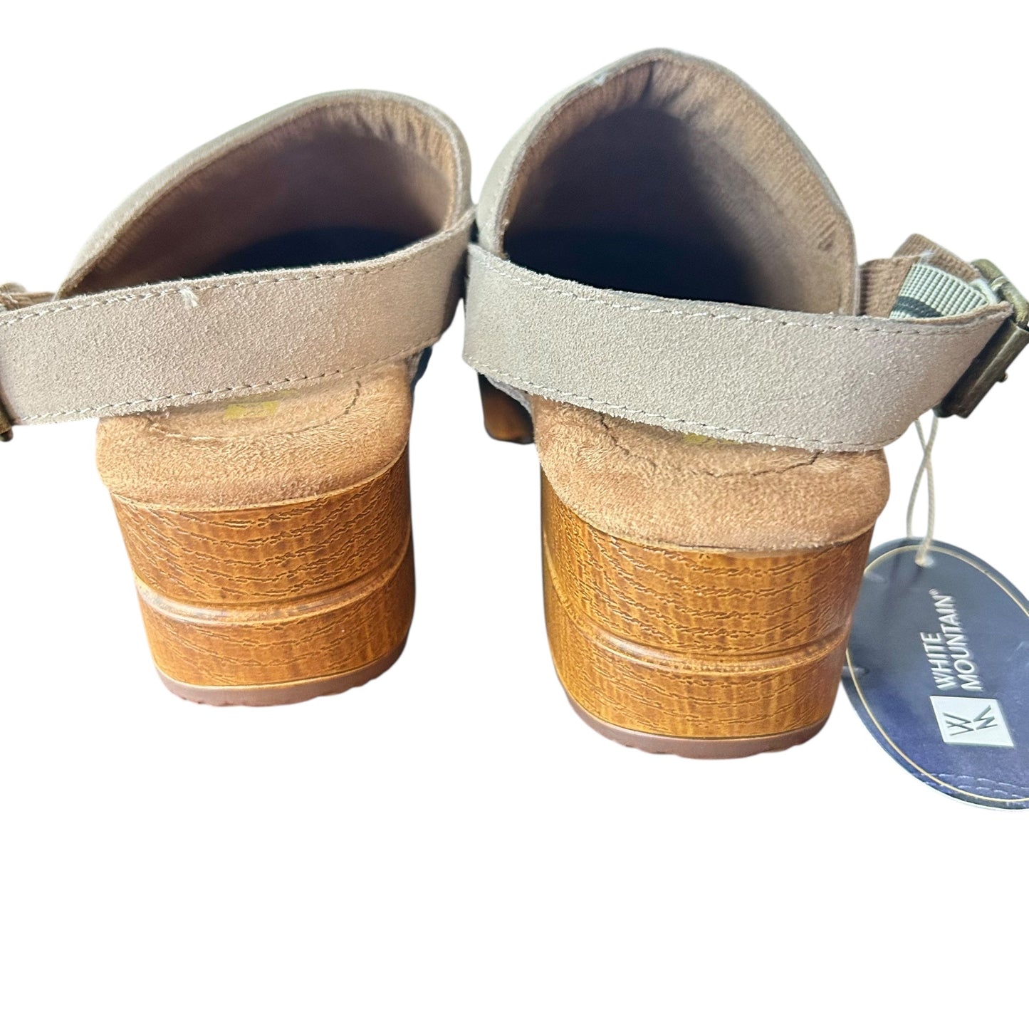 Shoes Heels Block By White Mountain In Taupe, Size: 7