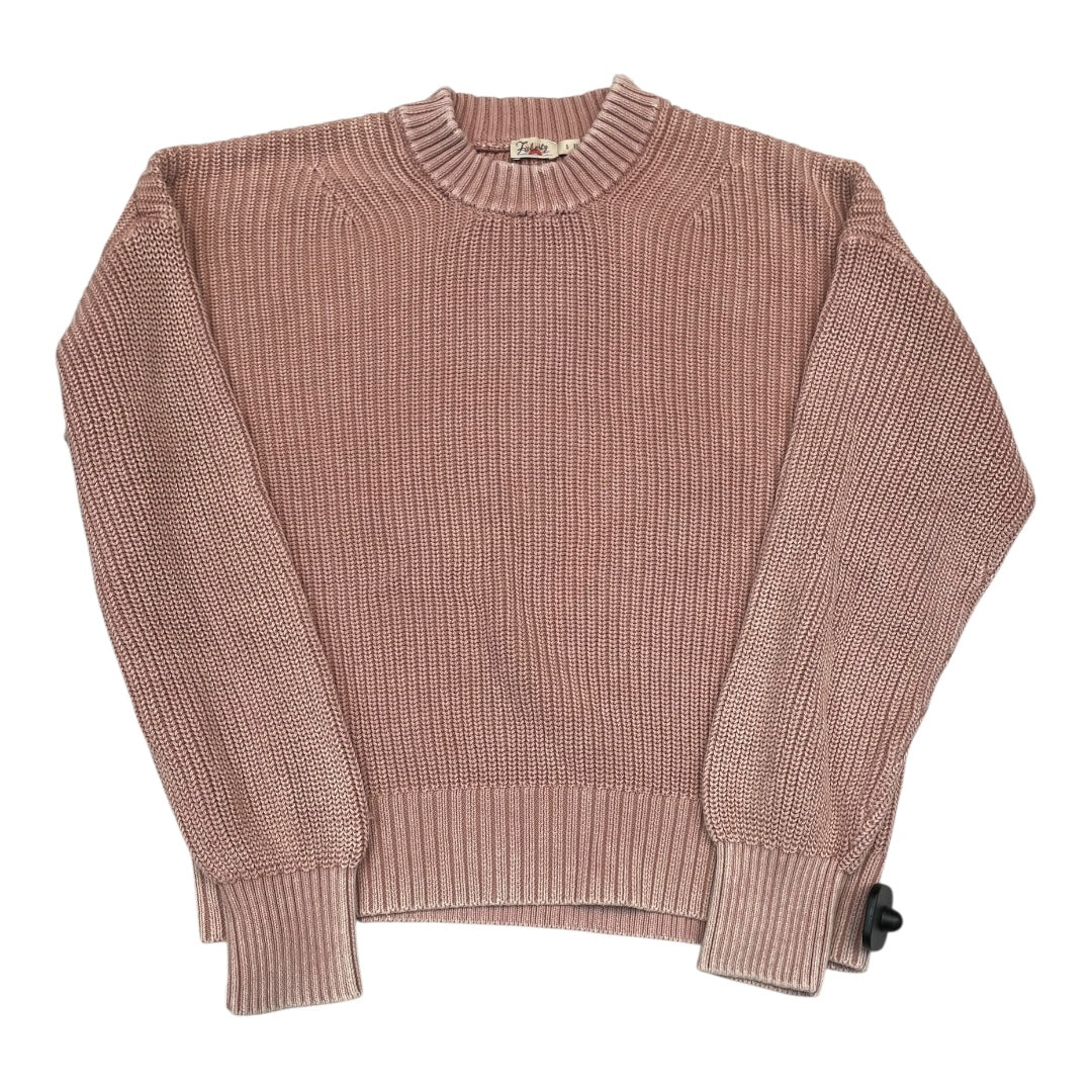 Sweater By Faherty In Pink, Size:S