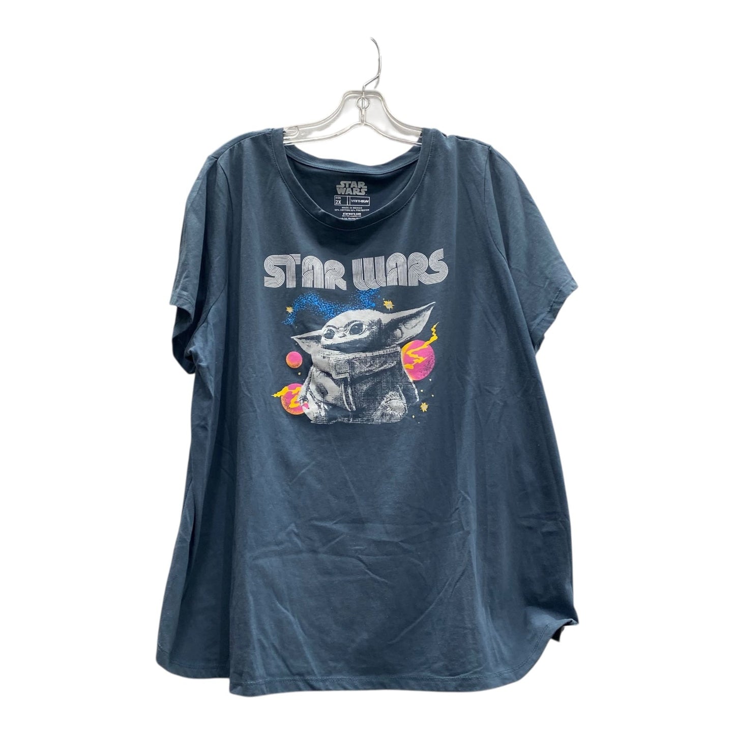 Top Ss By start wars In Blue, Size:2X