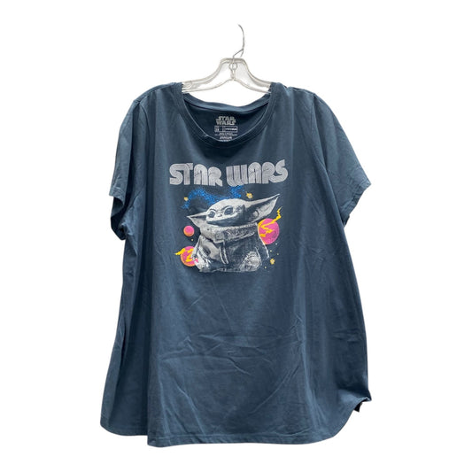 Top Ss By start wars In Blue, Size:2X