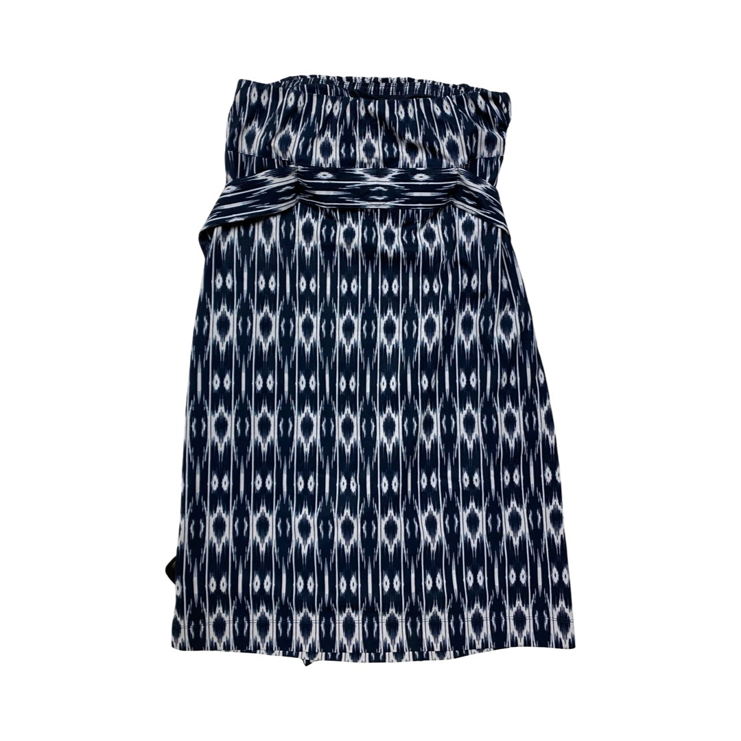 Athletic Dress By Athleta In Blue & White, Size:6