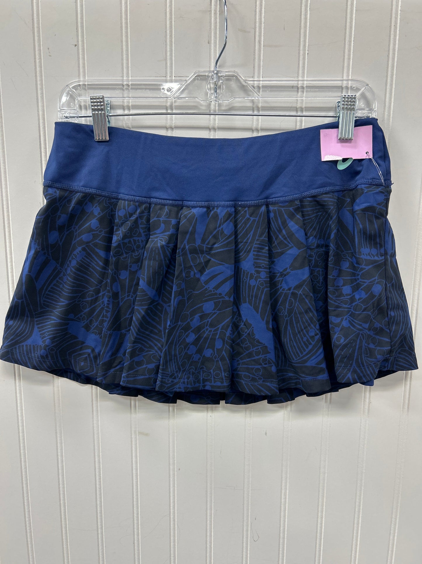 Athletic Skort By Asics In Navy, Size:M
