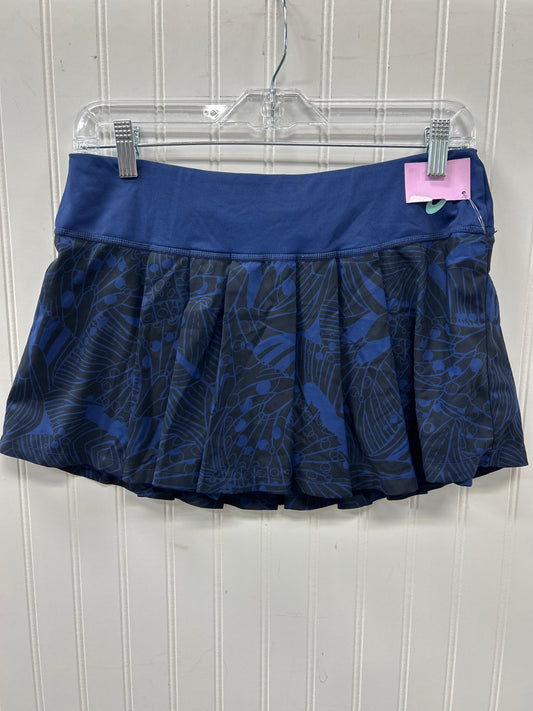 Athletic Skort By Asics In Navy, Size:M