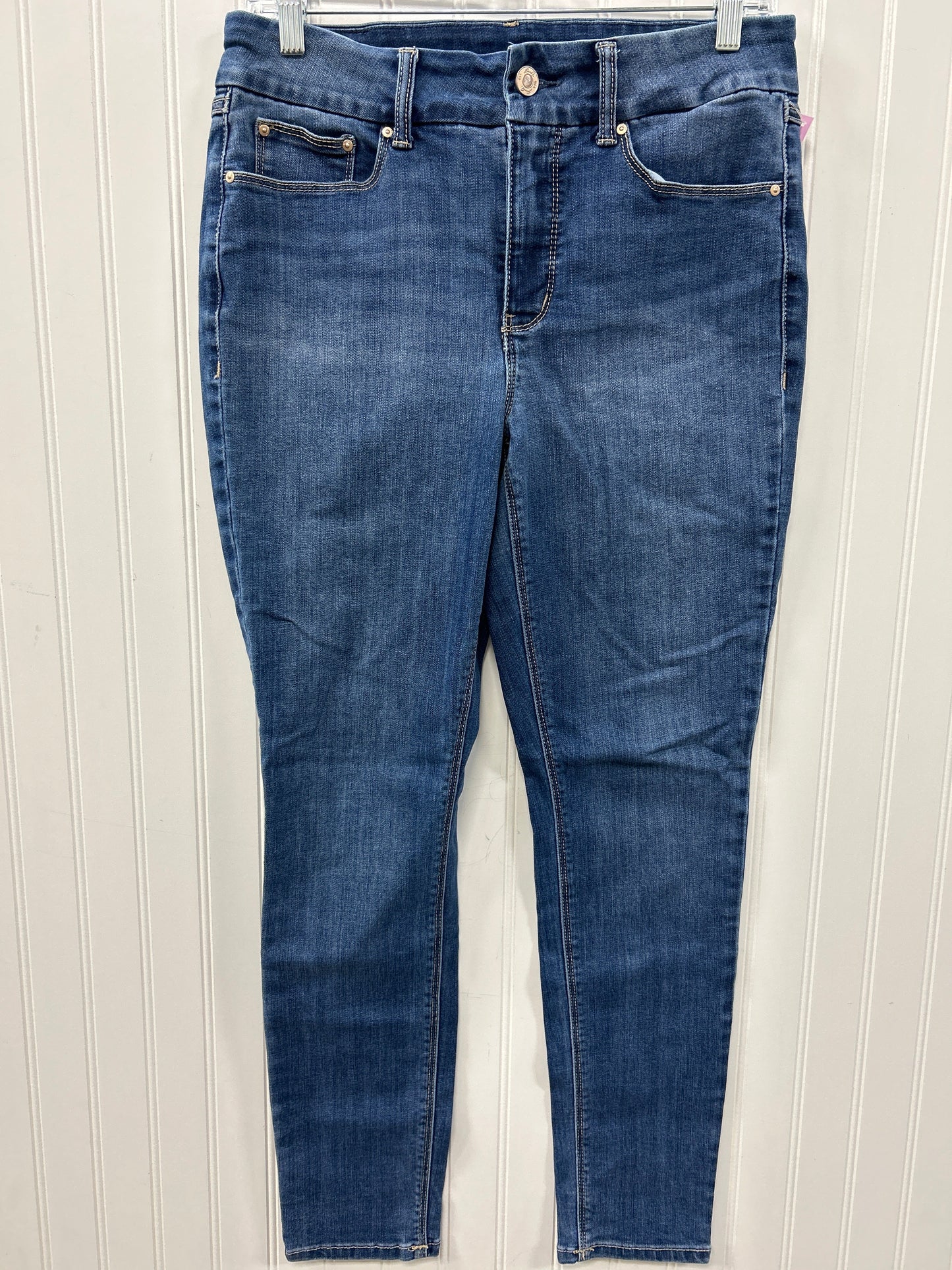 Jeans Skinny By Seven 7 In Blue Denim, Size:10