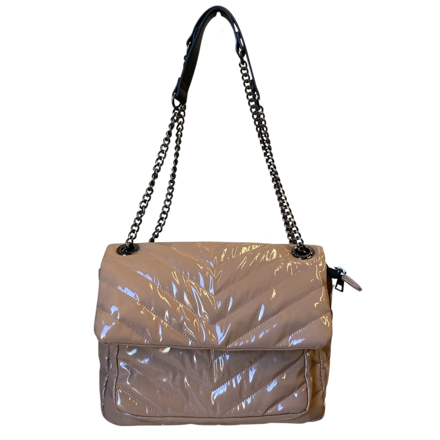 Crossbody By Think Royln In Tan, Size:Medium
