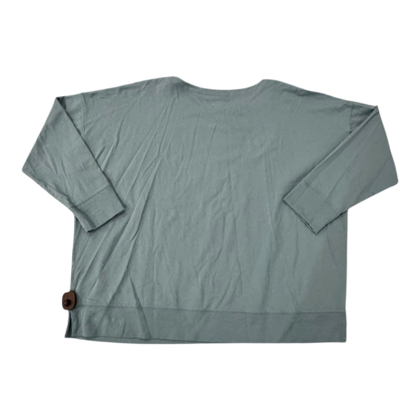 Top Ls Designer By Eileen Fisher In Blue, Size:3X