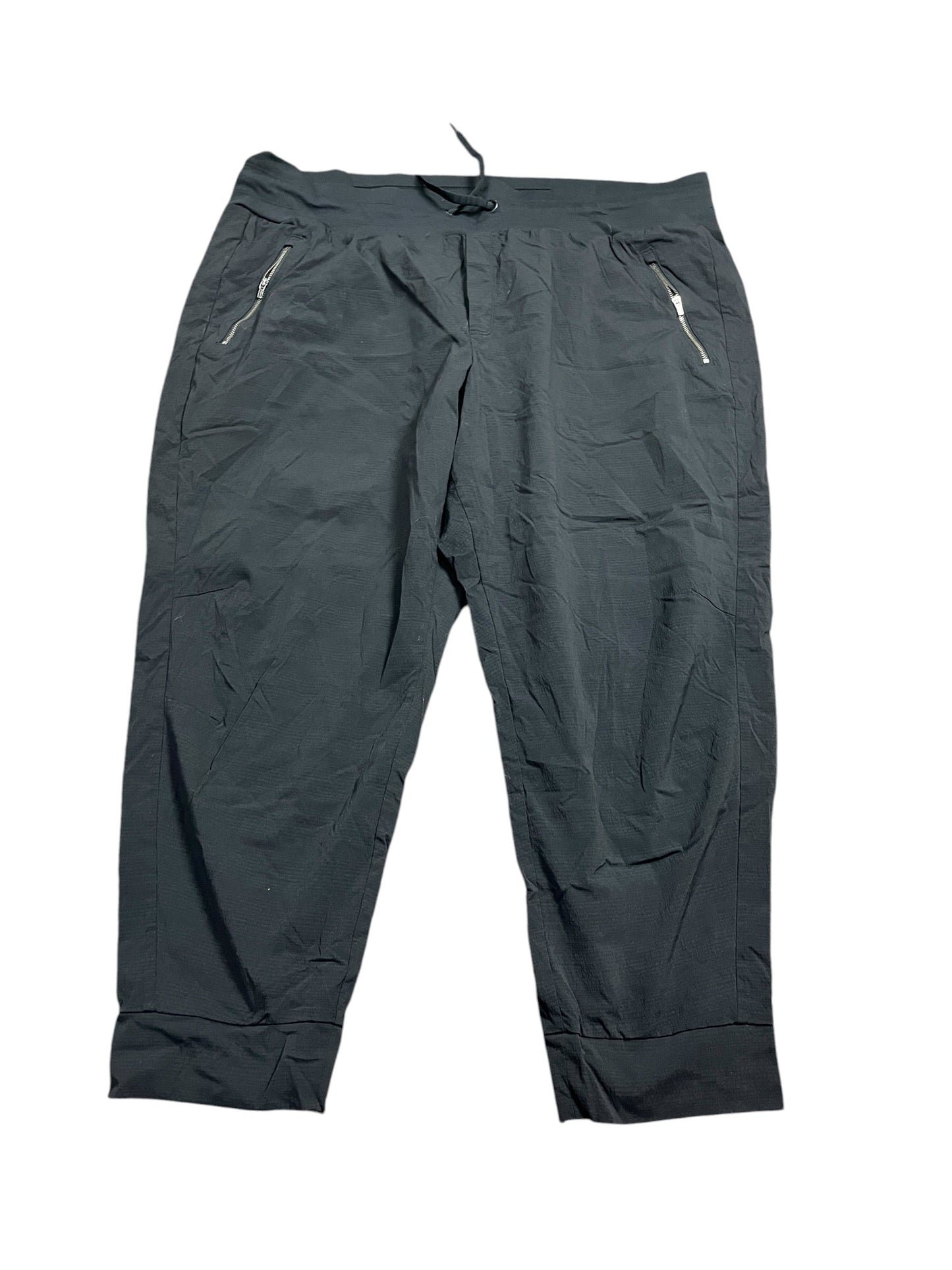 Athletic Pants By Athleta In Black, Size:2X
