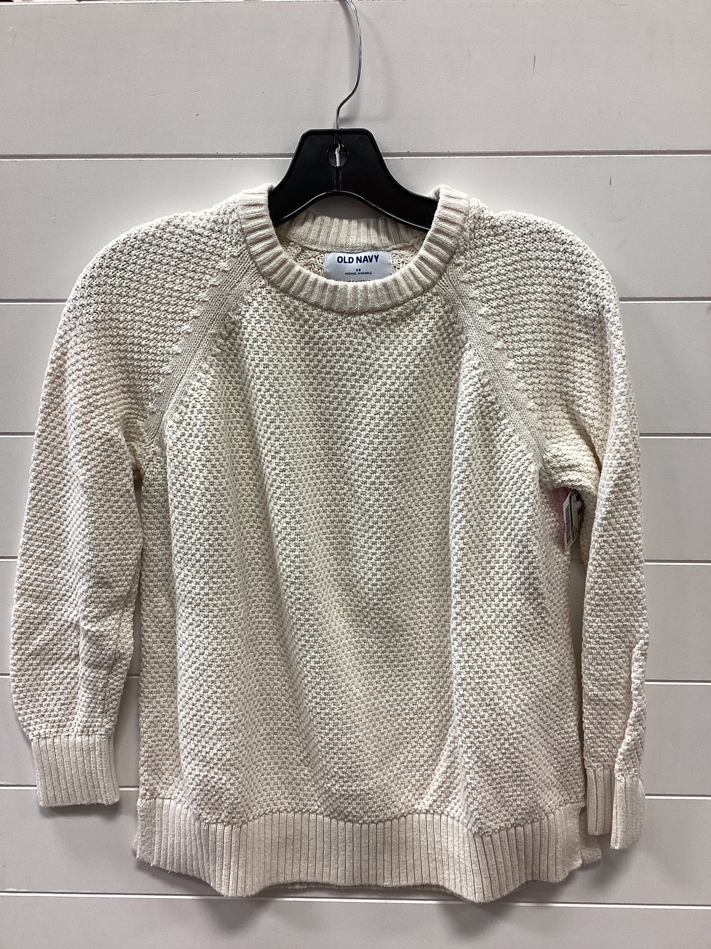 Sweater By Old Navy In Cream, Size:Xs