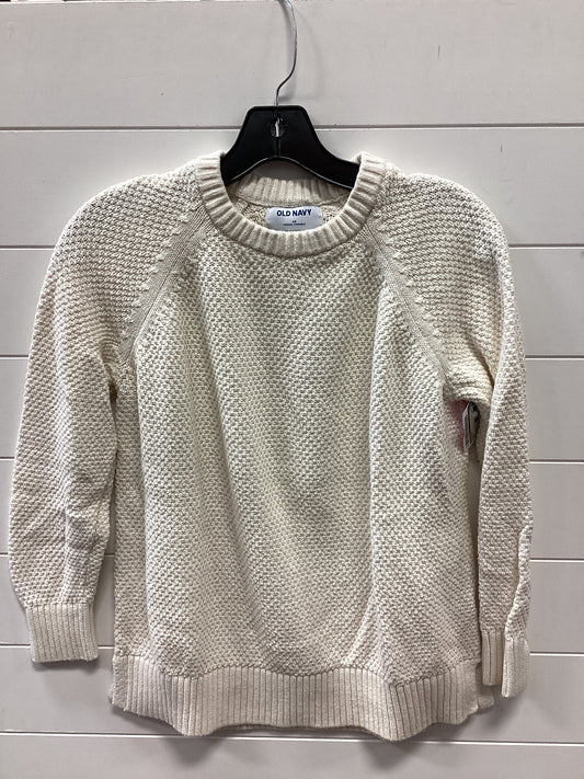 Sweater By Old Navy In Cream, Size:Xs