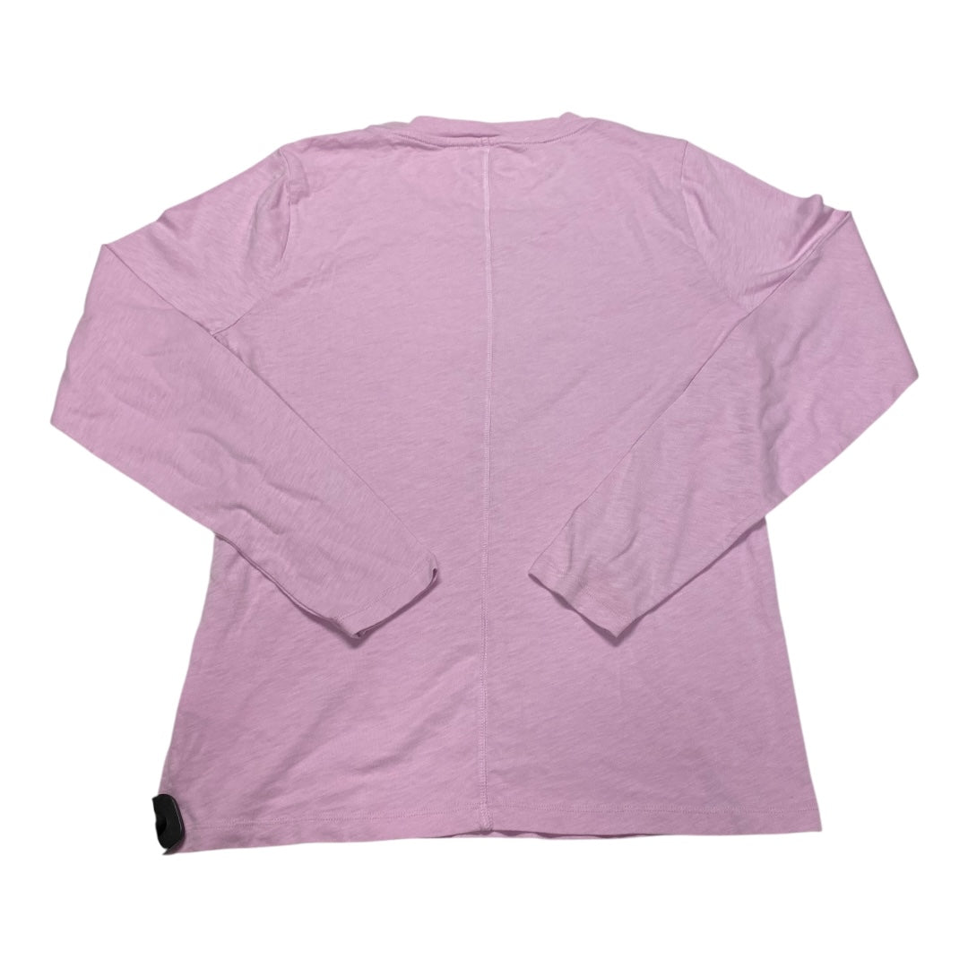 Top Ls Basic By J. Crew In Purple, Size:M