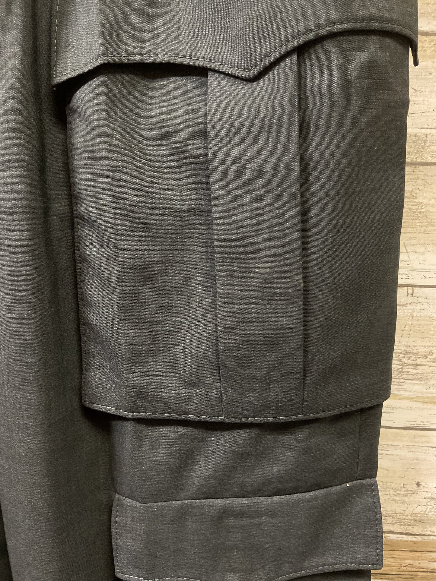 Pants Luxury Designer By Prada In Grey, Size:0