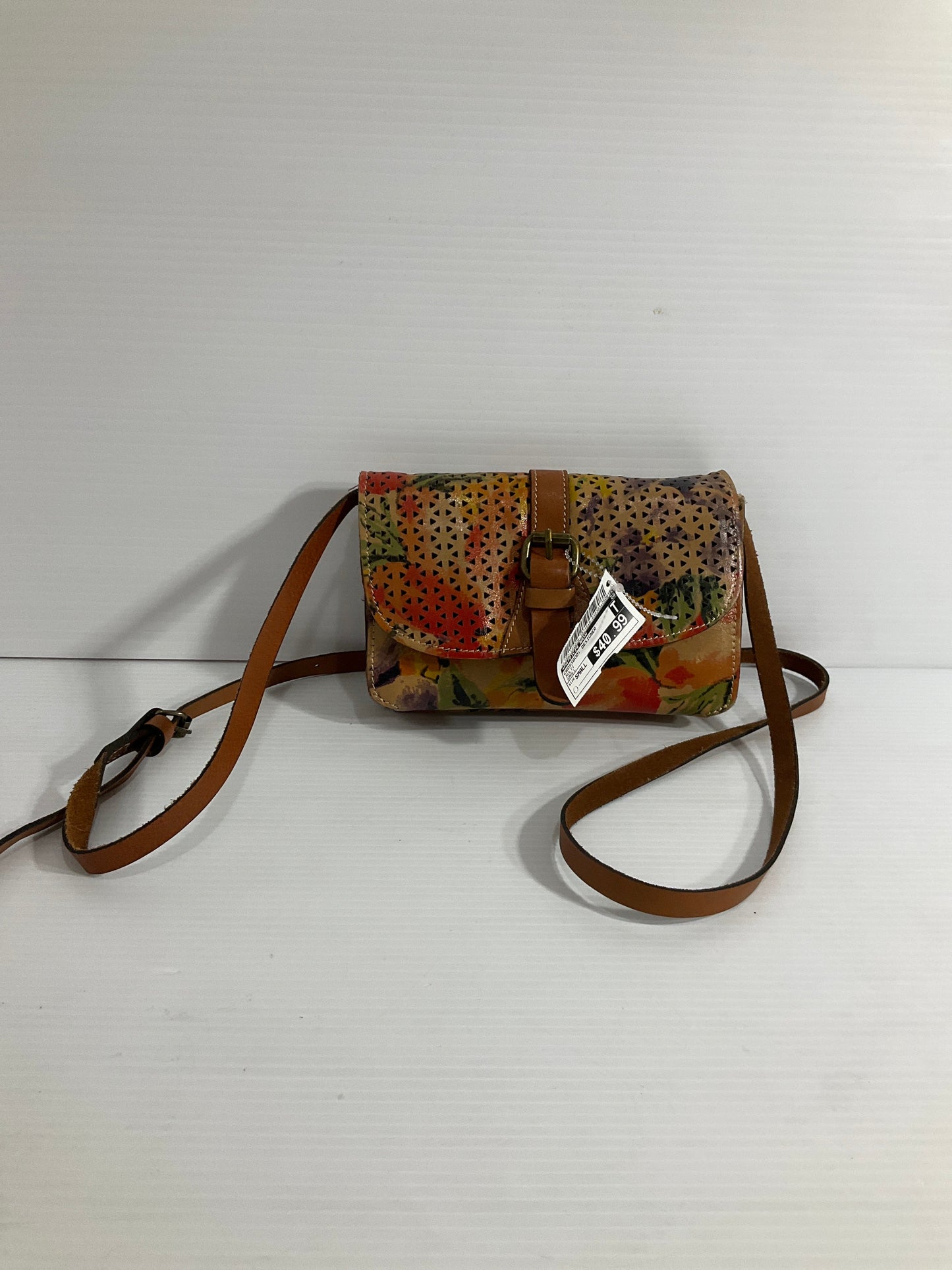 Crossbody Designer By Patricia Nash In Multi, Size:Small