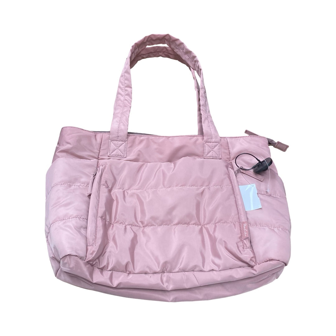 Tote By Clothes Mentor In Pink, Size:Large