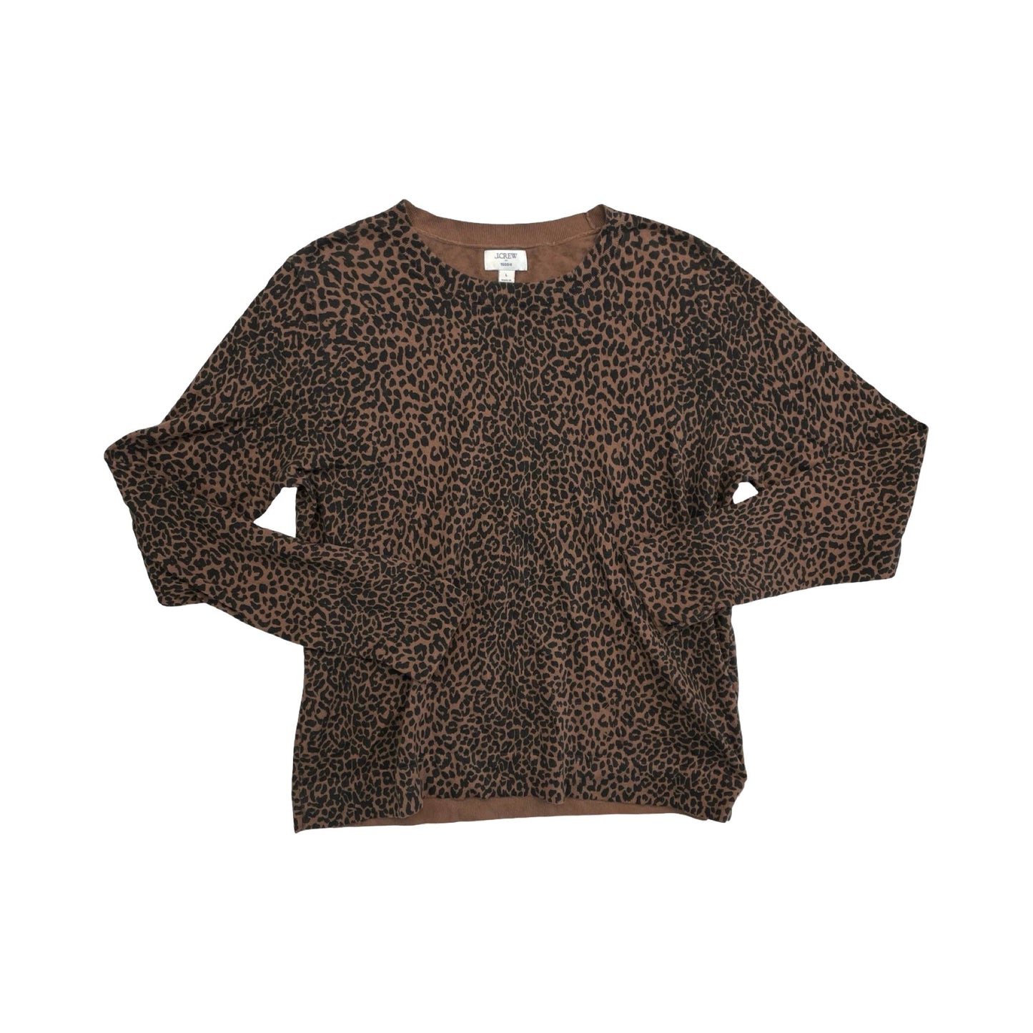 Sweater By J. Crew In Animal Print, Size:L