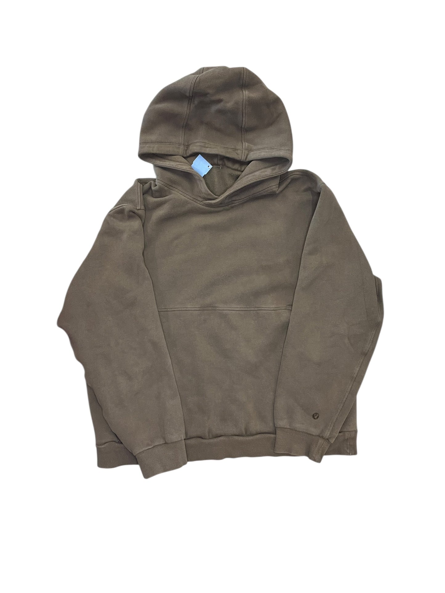 Sweatshirt Hoodie By Lululemon In Brown, Size:M