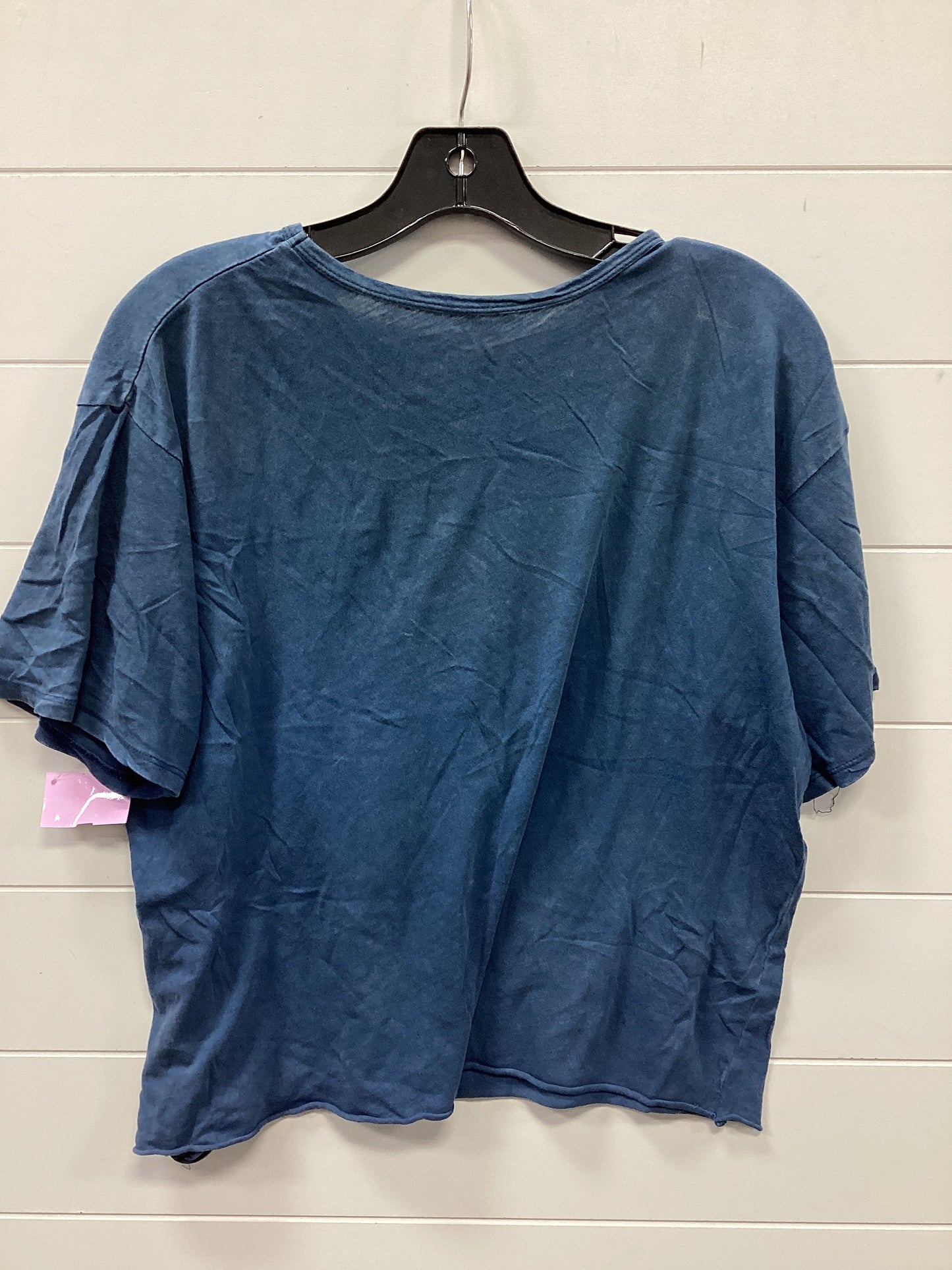 Top Ss By Clothes Mentor In Blue, Size:L