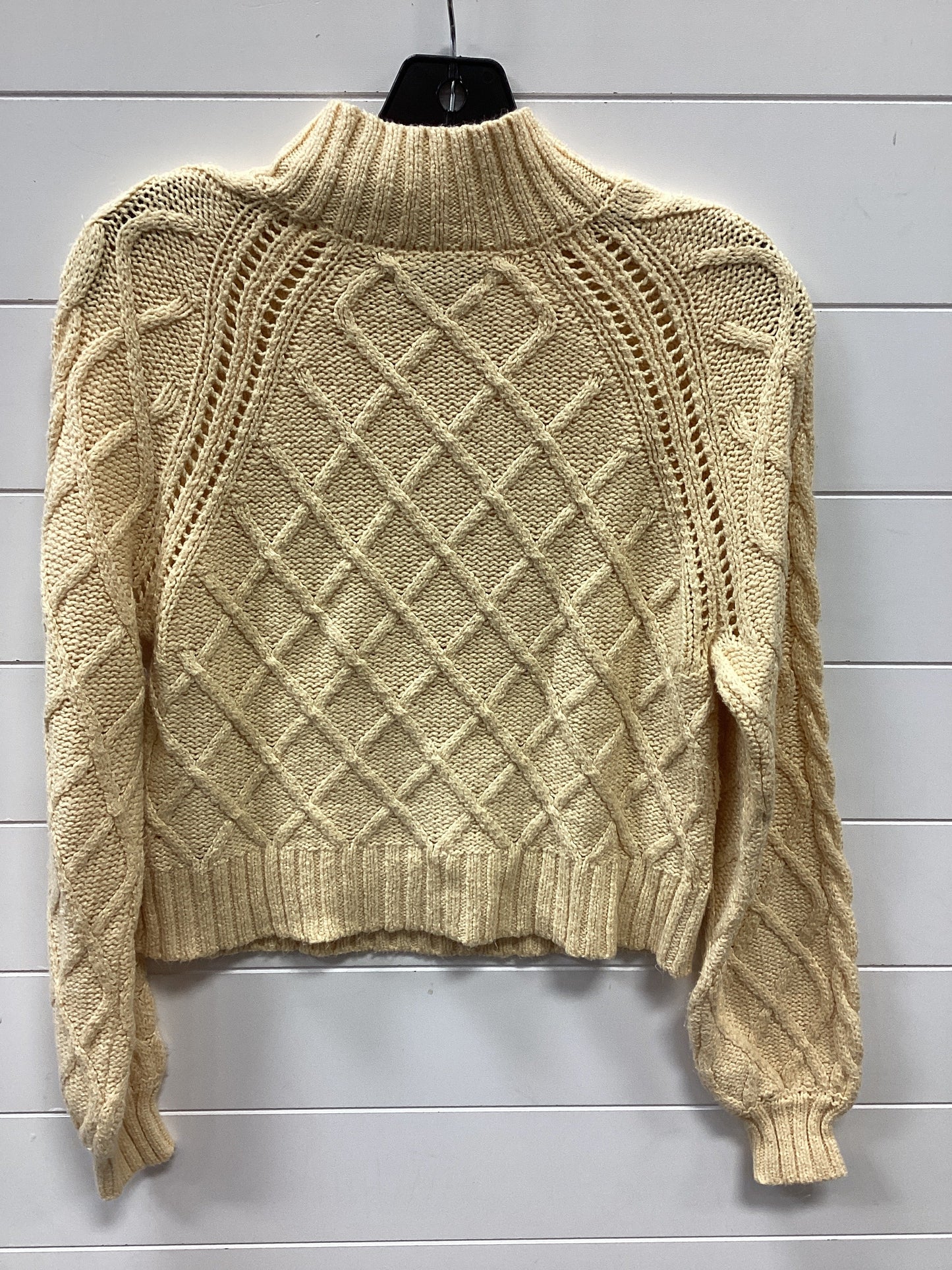 Sweater By American Eagle In Yellow, Size:Xs