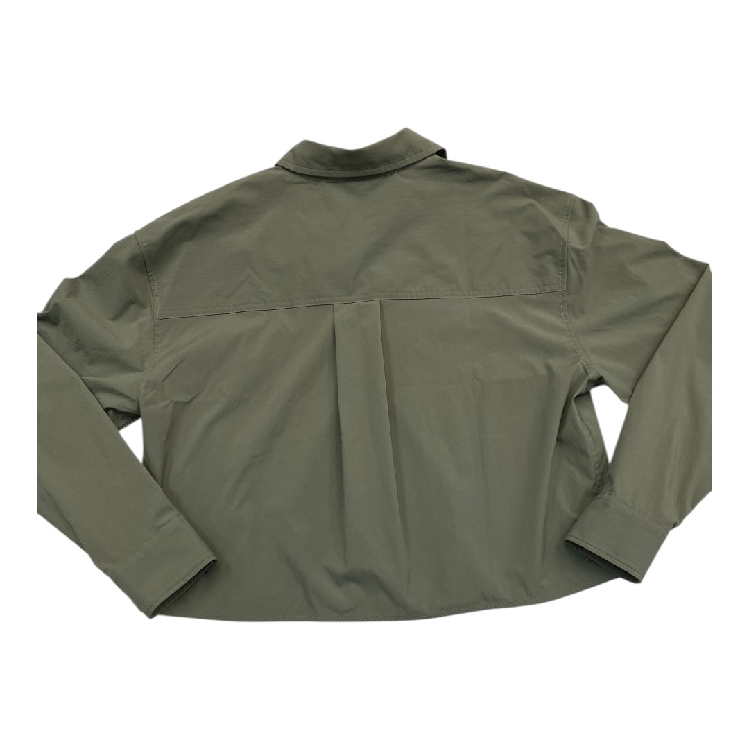 Top Ls By Athleta In Green, Size:M