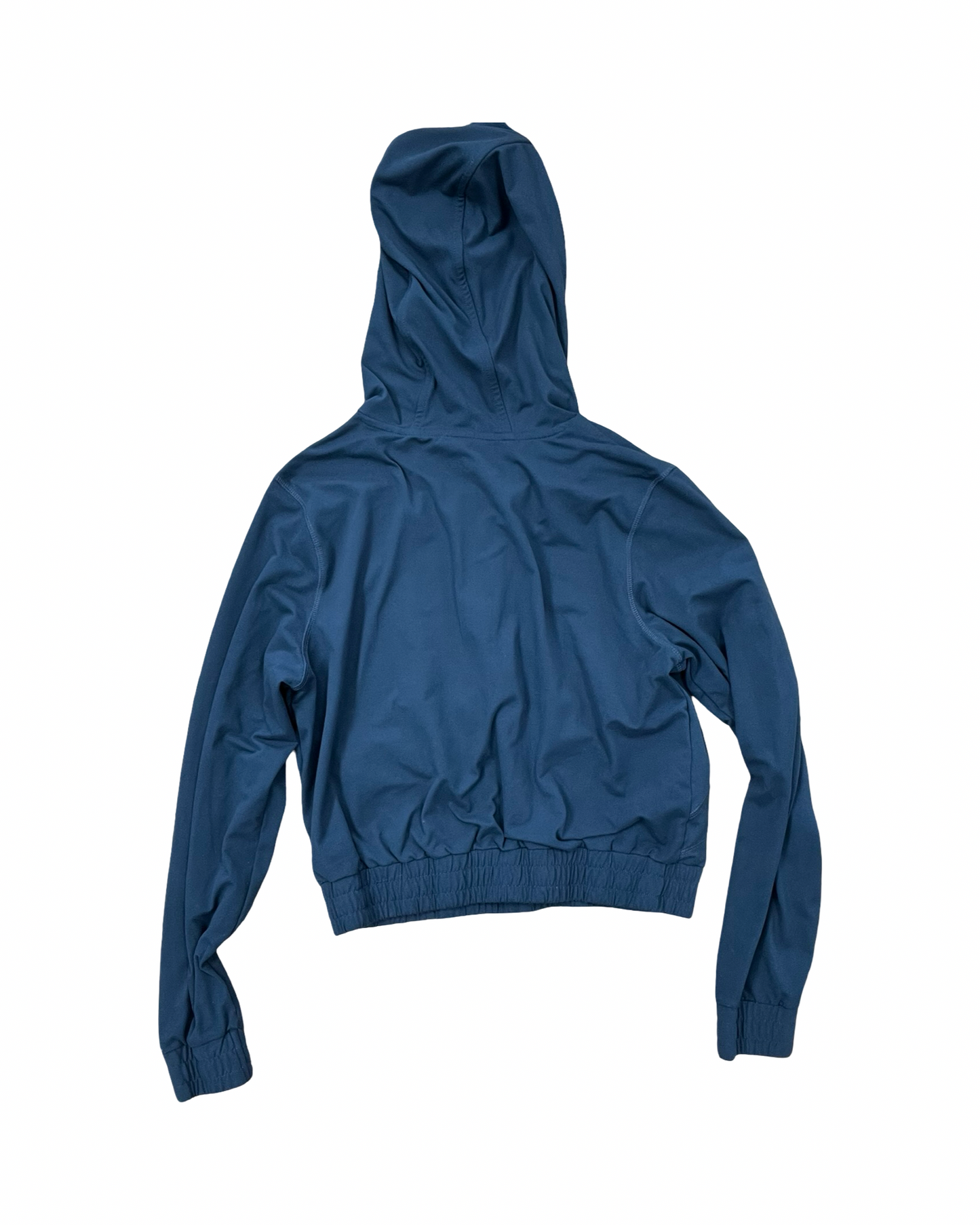 Athletic Top Ls Hoodie By Puma In Teal, Size:M