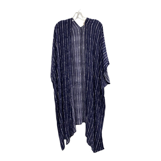 Sweater Cardigan By Soft Surroundings In Blue, Size:Osfm