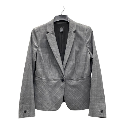 Blazer By Ann Taylor In Grey, Size:M