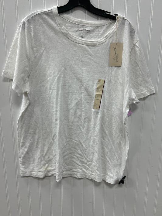 Top Ss By Universal Thread In White, Size:Xl