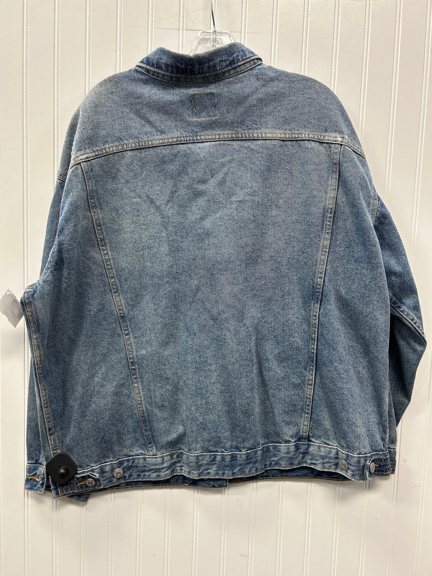 Jacket Denim By Wild Fable In Blue Denim, Size:1X