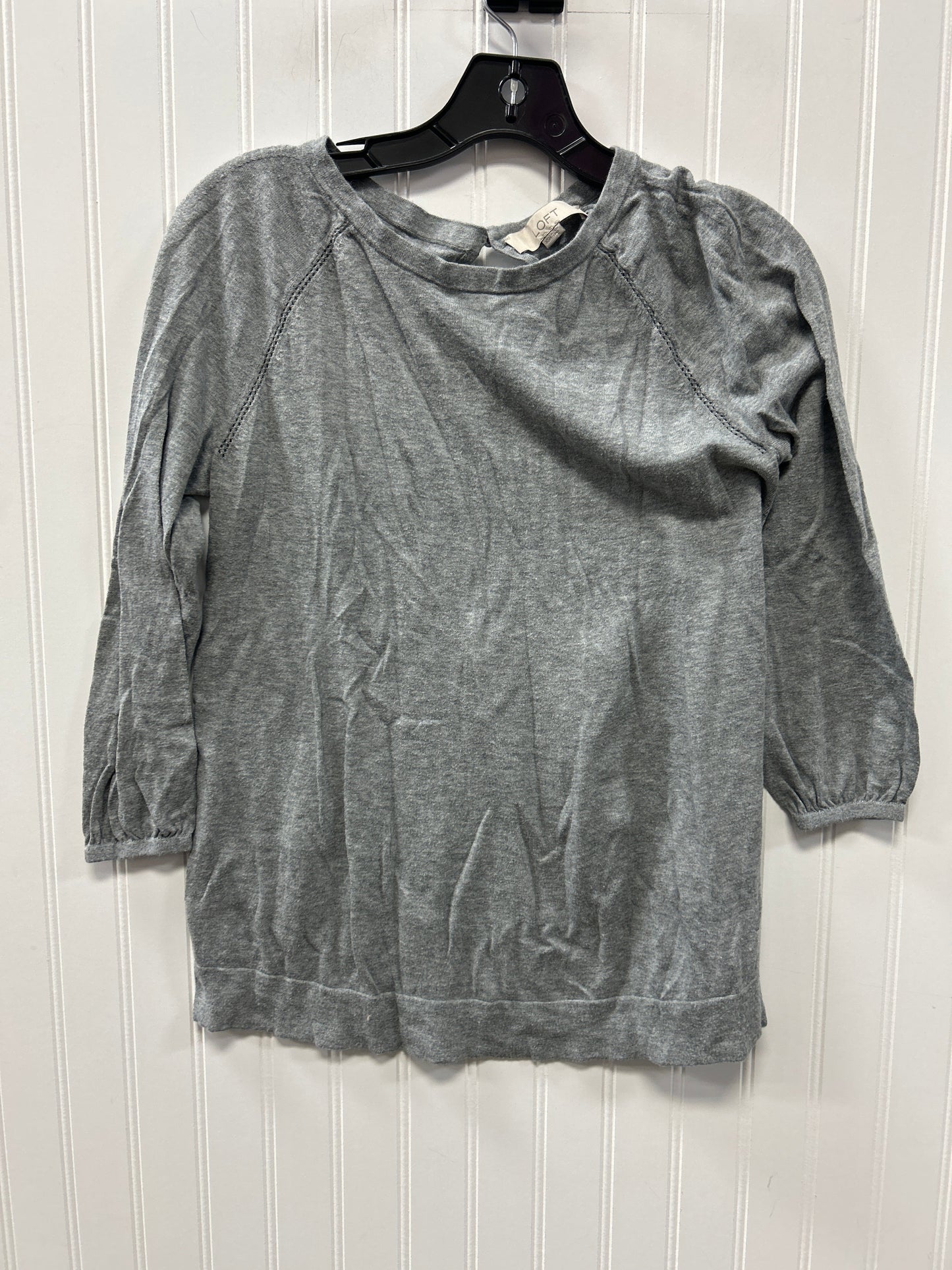 Top Ls By Loft In Grey, Size:Xs