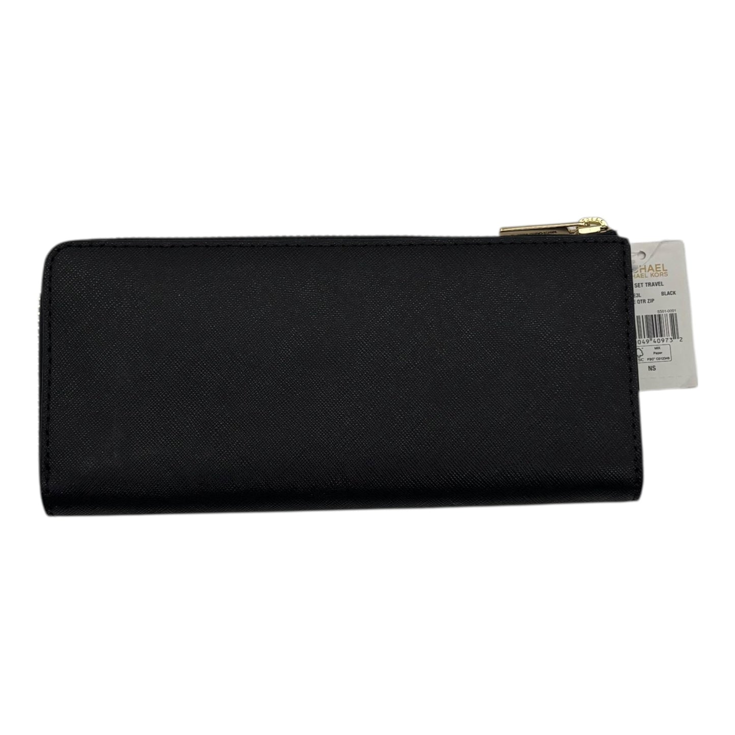 Wallet Designer By Michael Kors In Black, Size:Large