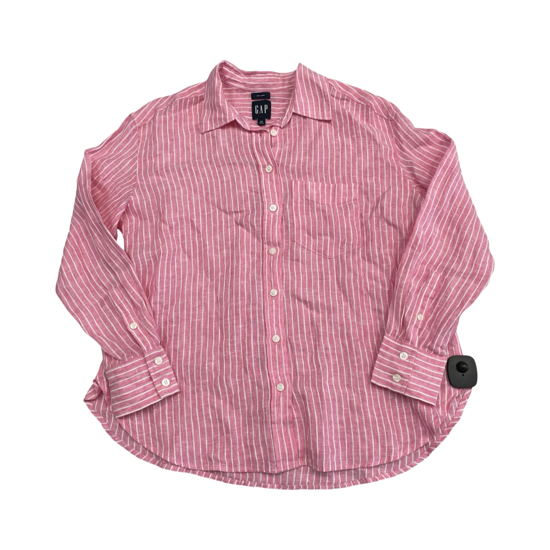 Top Ls By Gap In Striped Pattern, Size:Xs