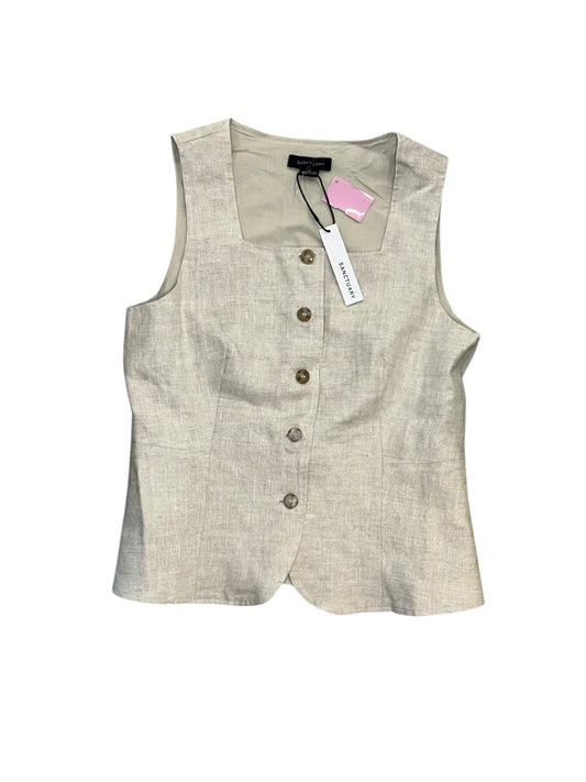 Top Sleeveless By Sanctuary In Tan, Size:M