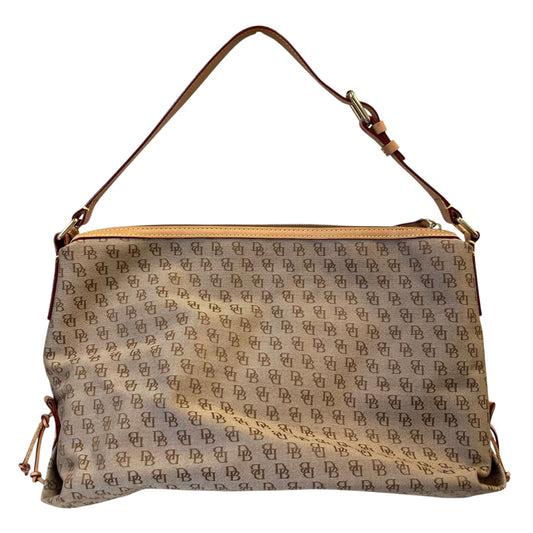 Crossbody Designer By Dooney And Bourke In Tan, Size:Medium