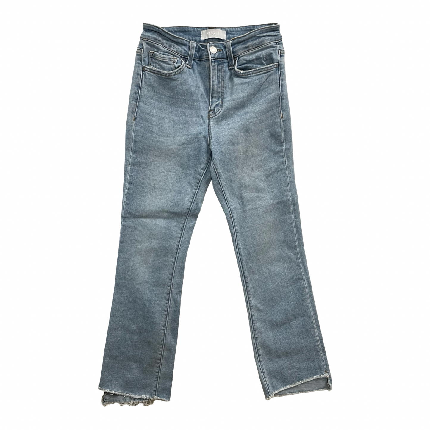 Jeans Straight By Vervet In Blue Denim, Size:2