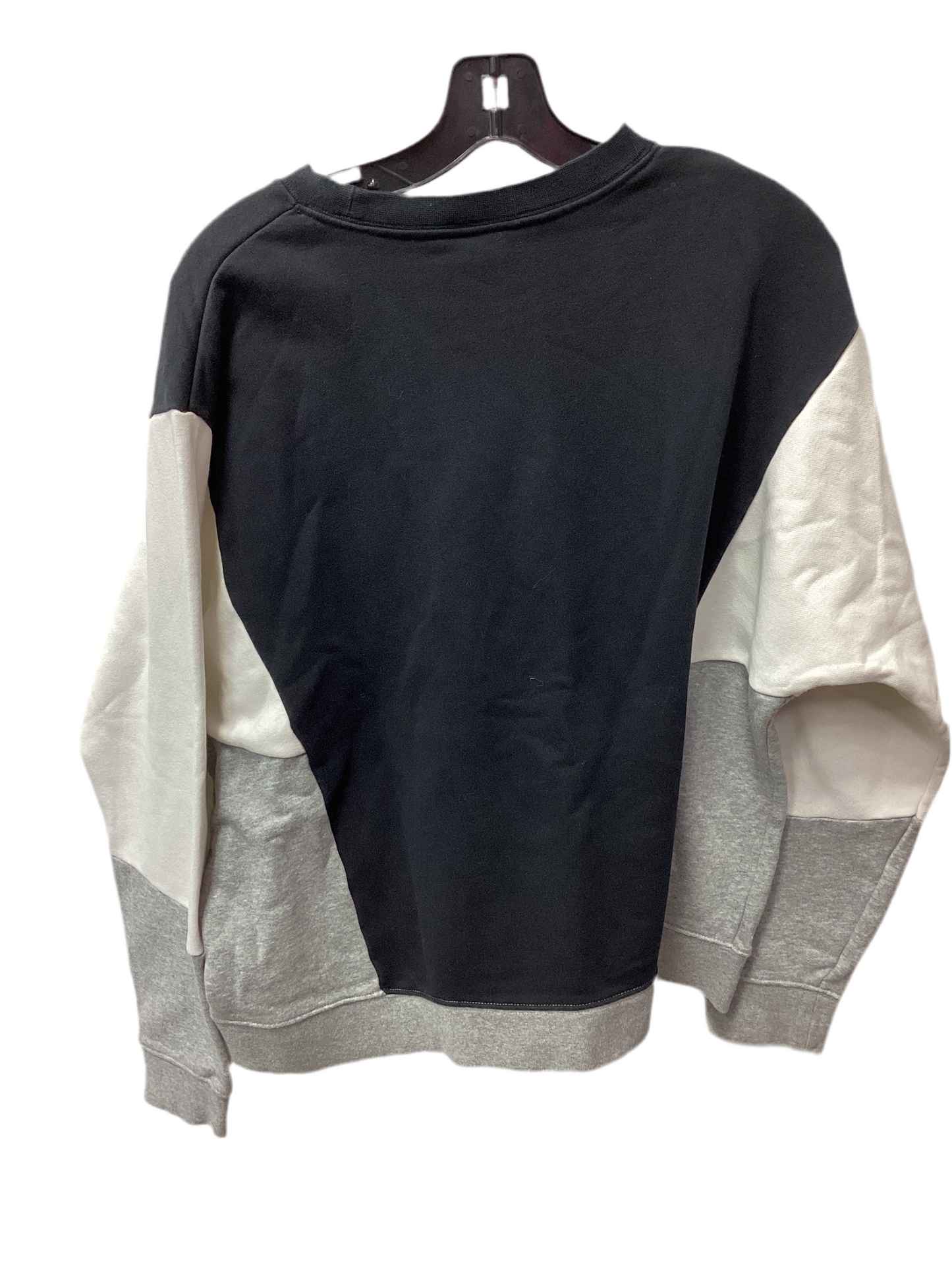 Athletic Sweatshirt Crewneck By Nike Apparel In Black, Size:L