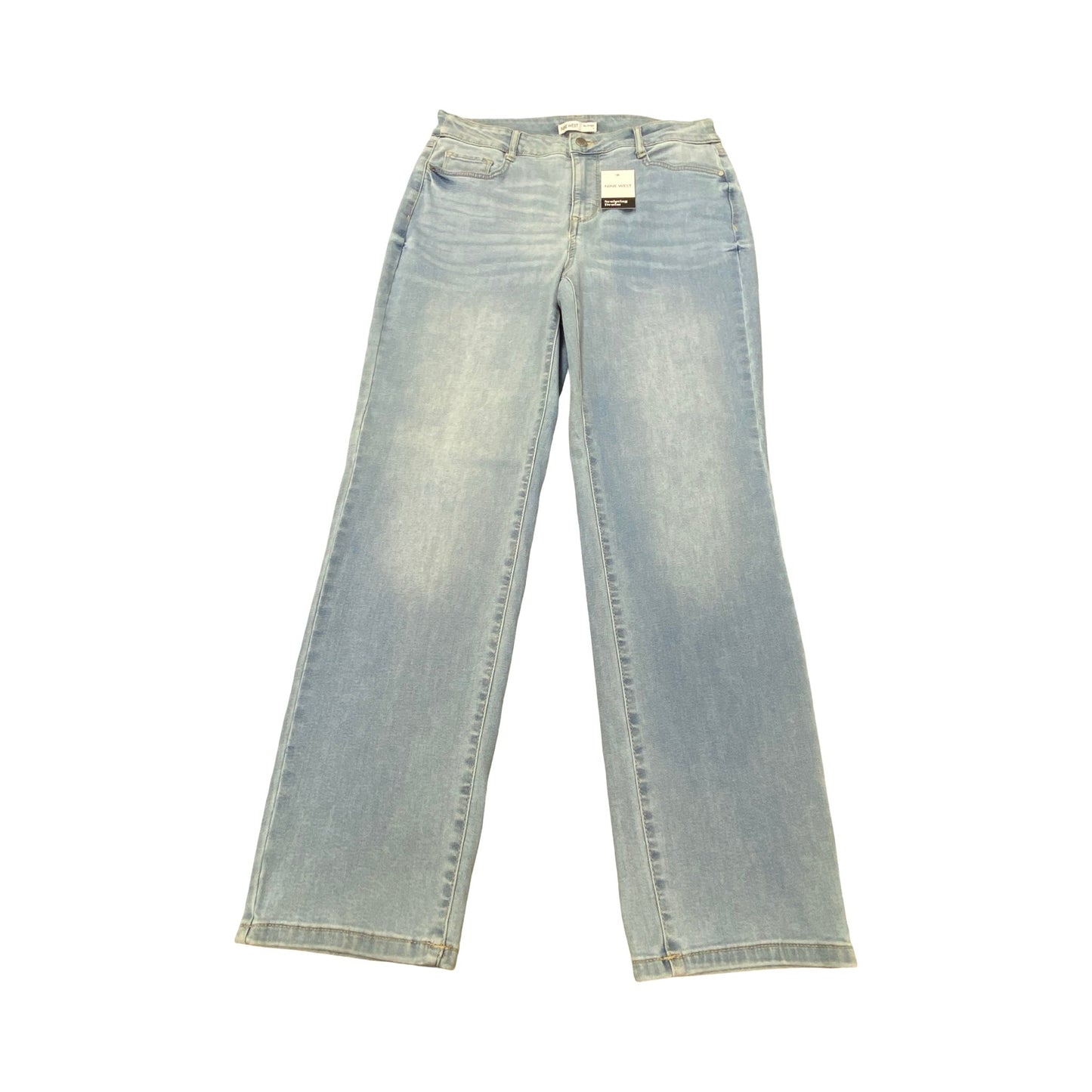 Jeans Skinny By Nine West In Blue Denim, Size:12