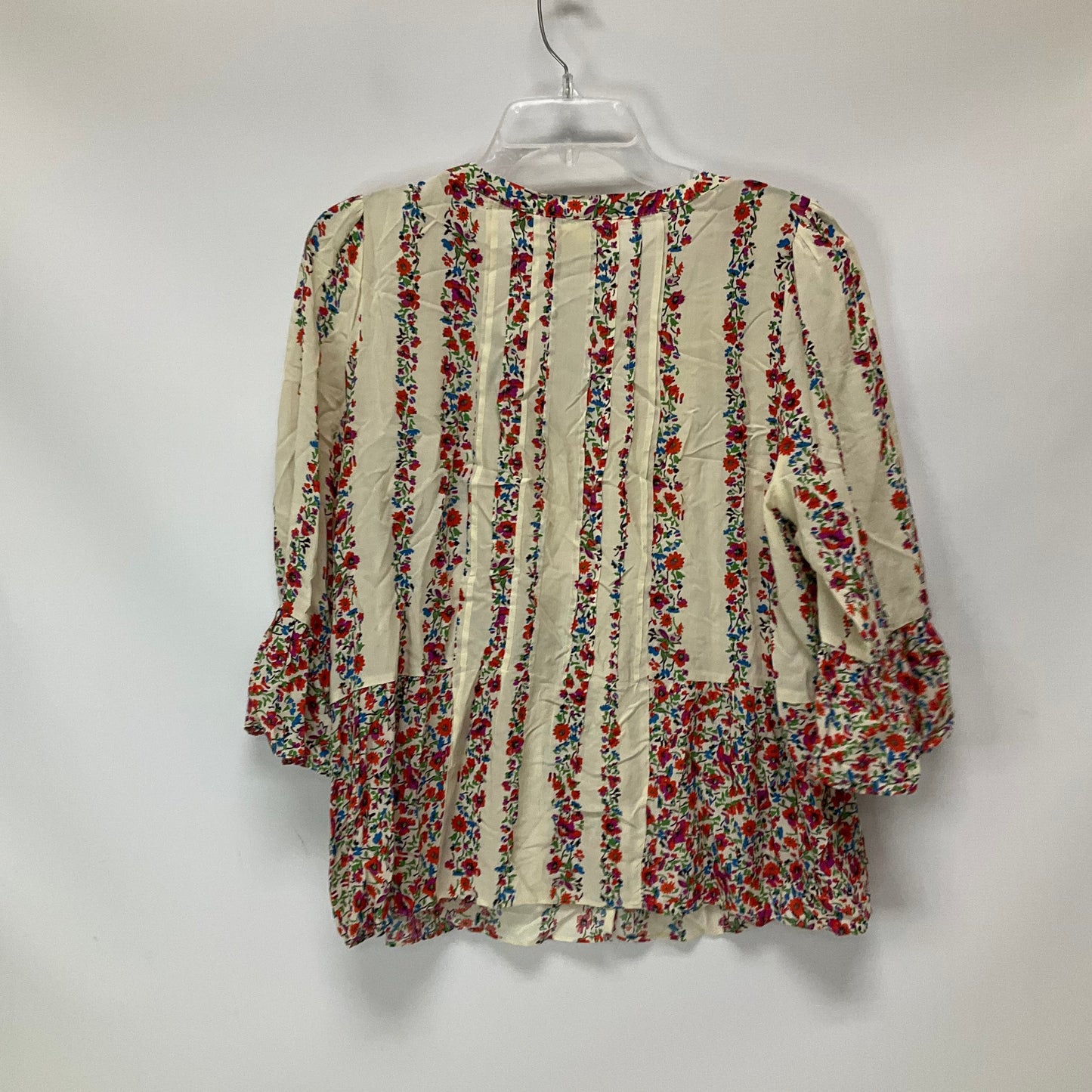 Top 3/4 Sleeve By Maeve In Floral Print, Size:12