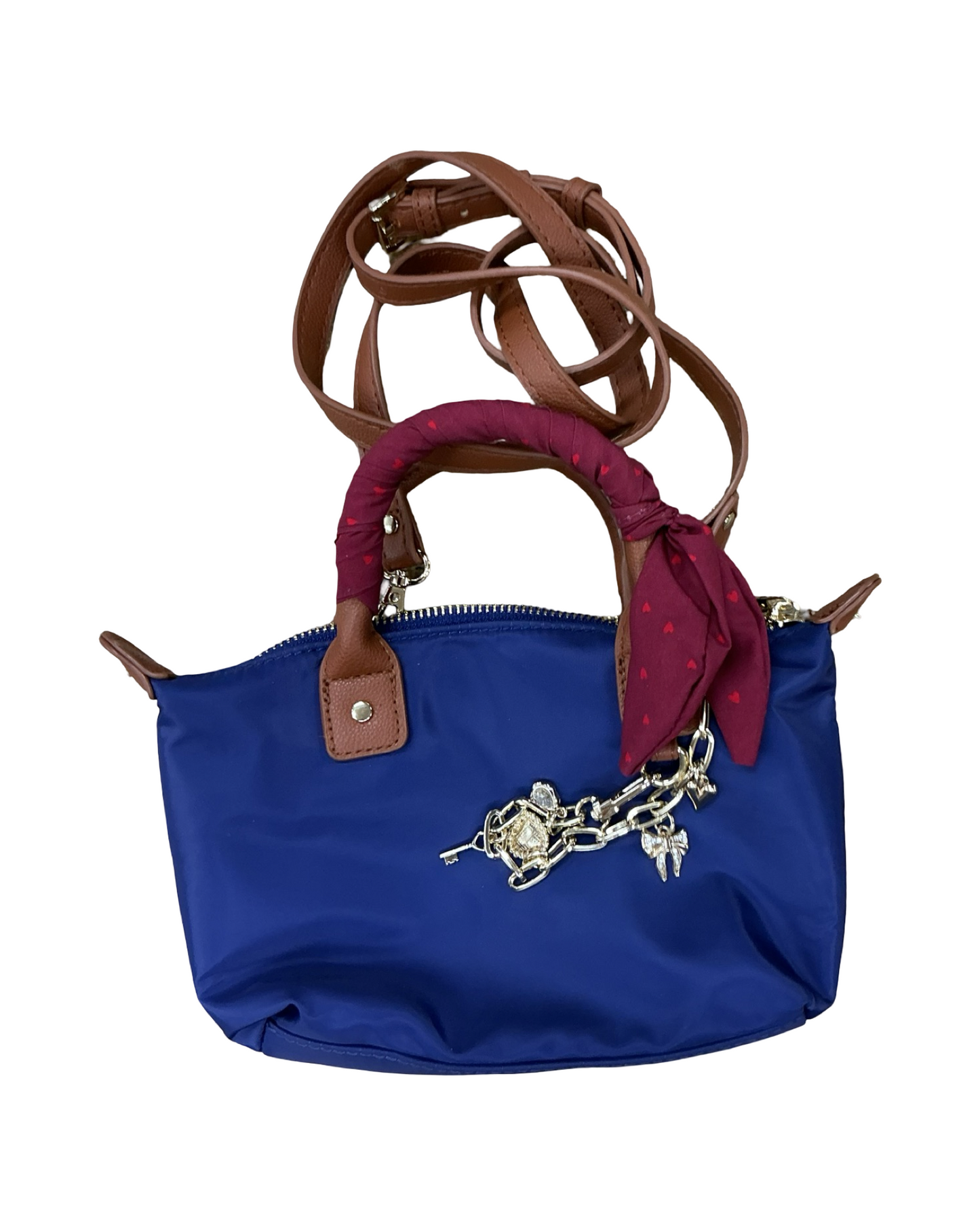 Handbag By Madden Girl In Blue, Size:Small