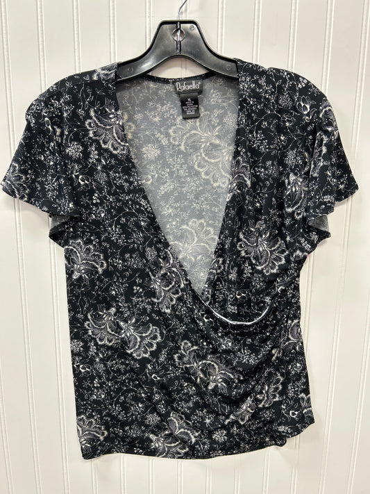 Top Ss By Rafaella In Black, Size:Xl