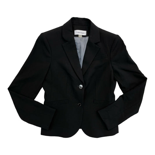 Blazer By Calvin Klein In Black, Size:0