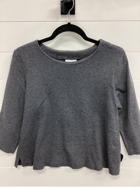 Top Ls By J. Jill In Grey, Size:M