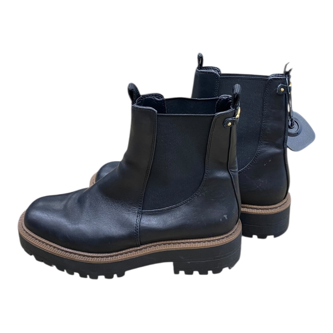 Boots Ankle Heels By Sam Edelman In Black, Size:8