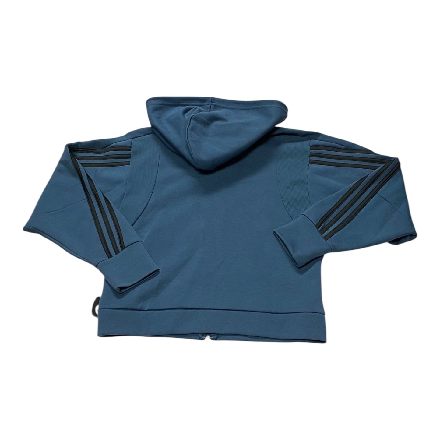 Athletic Sweatshirt Hoodie By Adidas In Blue, Size:S