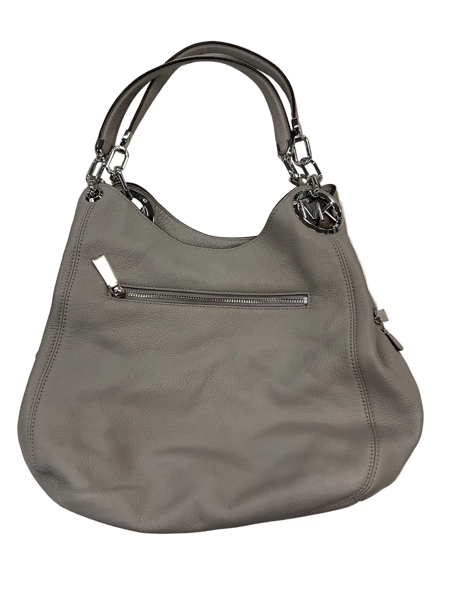 Handbag Designer By Michael Kors In Grey, Size:Medium