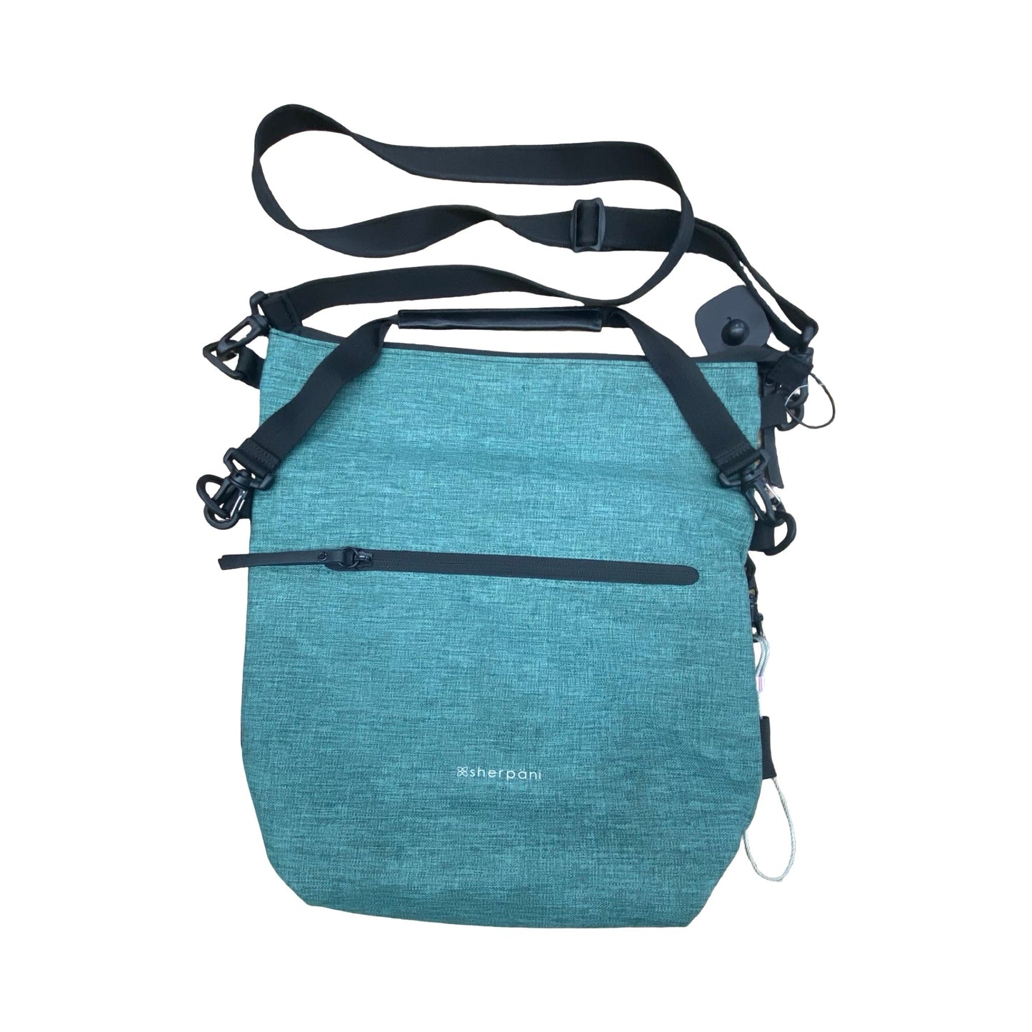 Handbag By Sherpani In Black & Blue, Size:Medium
