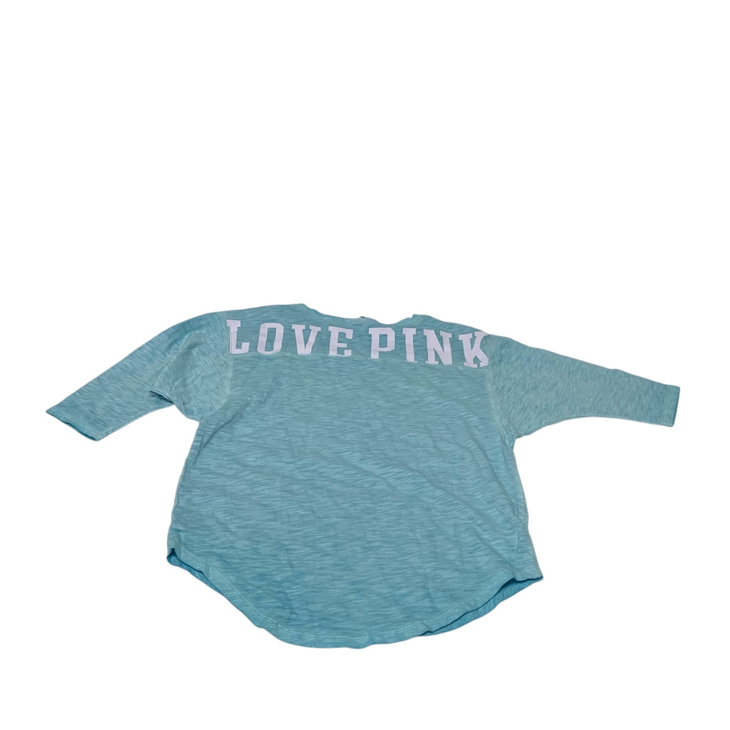 Top 3/4 Sleeve By Pink In Aqua, Size:Xs