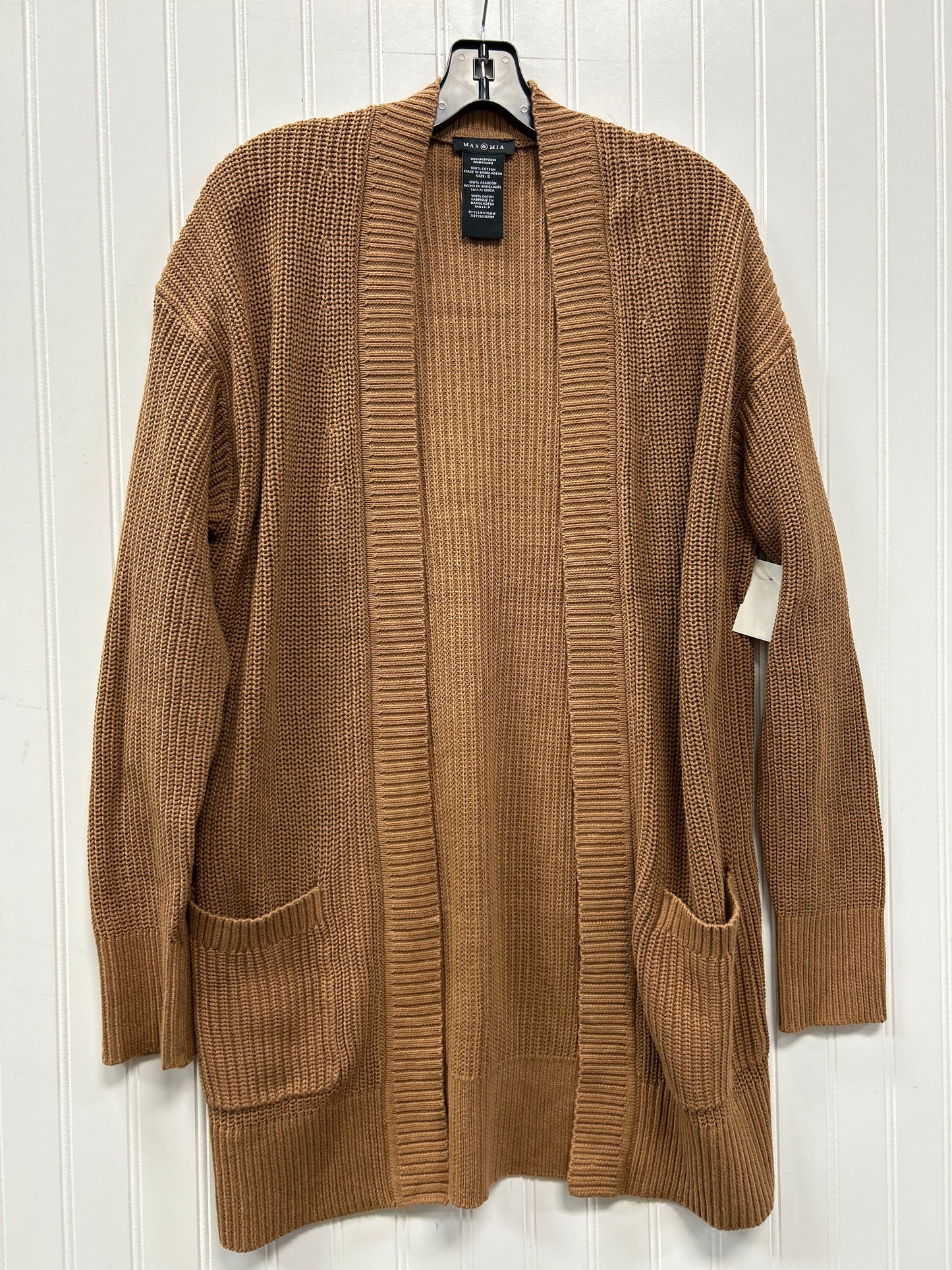 Sweater Cardigan By Cmc In Brown, Size:M
