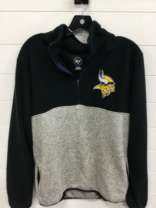 Athletic Sweatshirt Collar By Cmc In Grey, Size:M